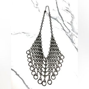 Silver Chain Link Necklace